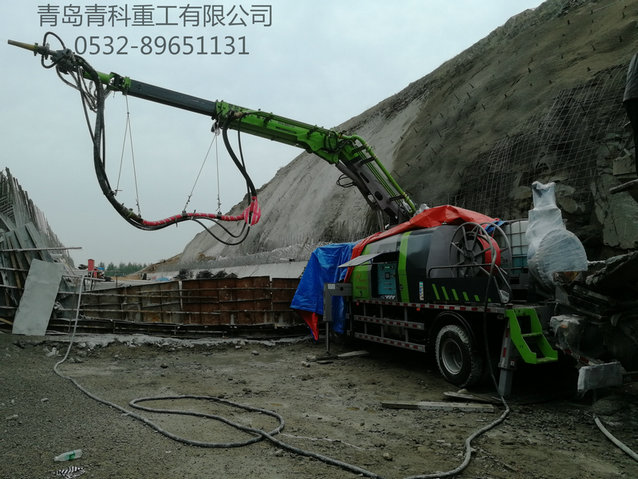 濕噴臺車，濕噴機臺車，濕噴機械手