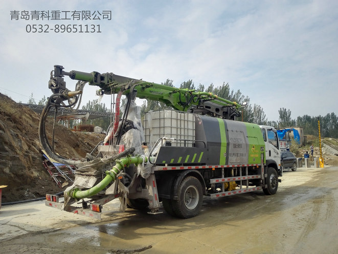 濕噴機械手，濕噴機臺車，濕噴臺車