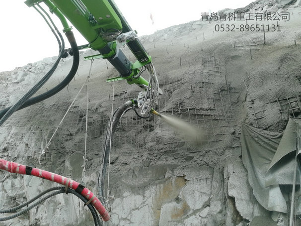 濕噴機械手，濕噴機臺車，濕噴臺車