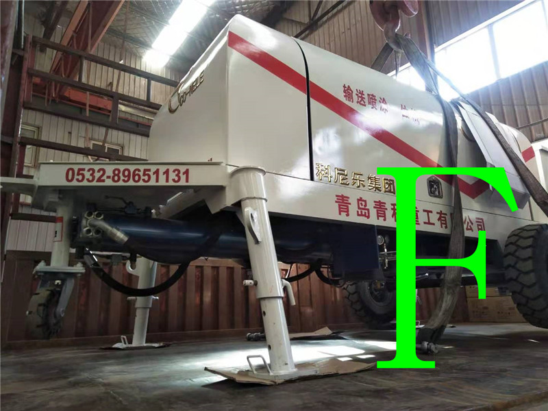 混凝土泵 青科重工 輸送噴涂一體機