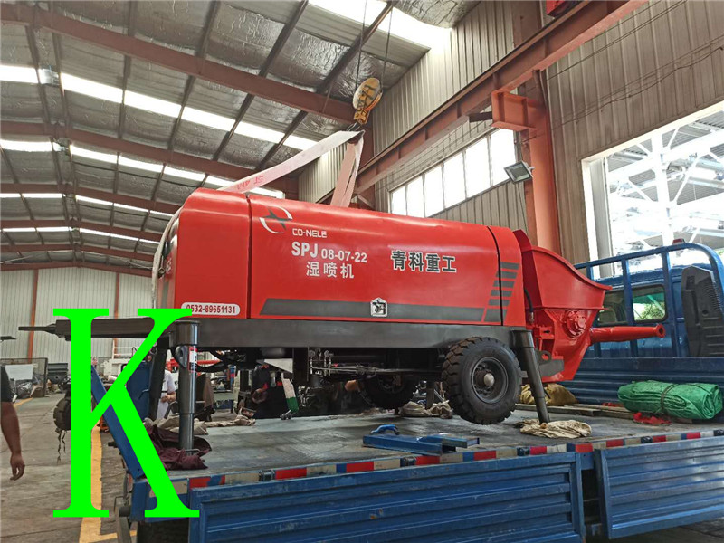 混凝土泵 青科重工 濕噴機
