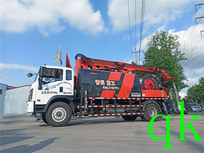 混凝土泵 青科重工 濕噴臺車