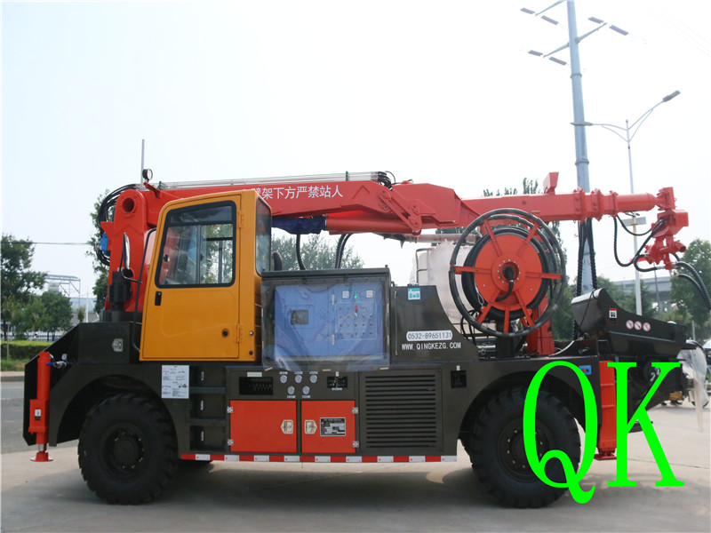 混凝土泵 青科重工 濕噴臺車