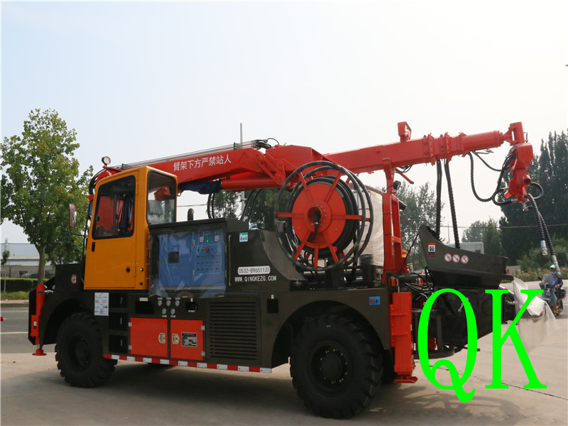 混凝土泵 青科重工 濕噴臺車