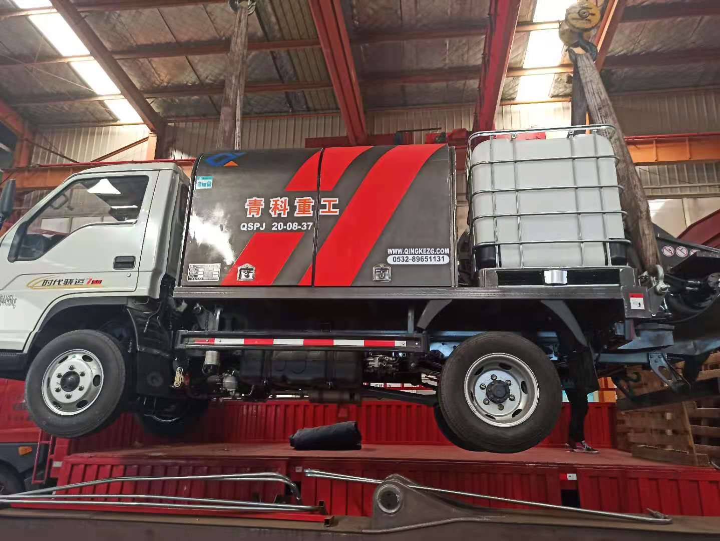 混凝土泵 青科重工 濕噴臺車
