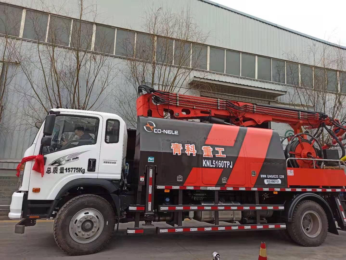 混凝土泵 濕噴臺車 青科重工