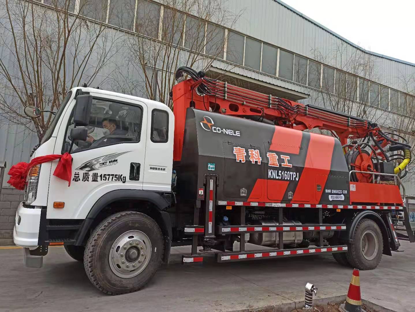 混凝土泵 濕噴臺車 青科重工