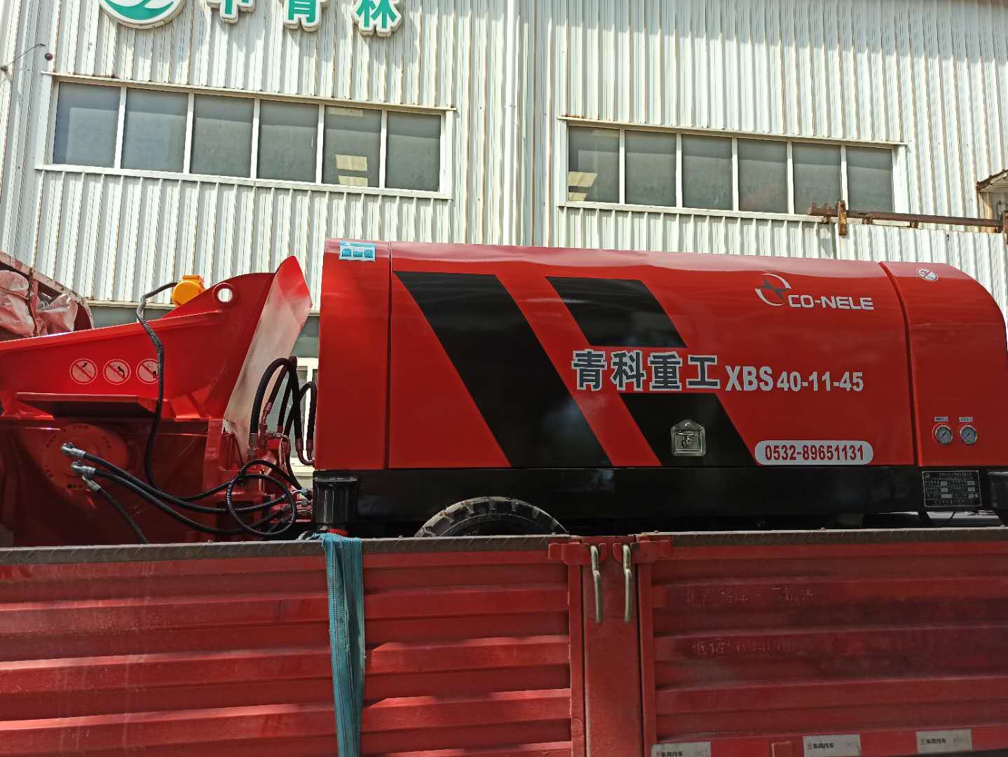 混凝土泵 青科重工 細石泵
